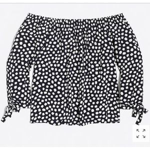 Jcrew off the shoulder blouse. New with tags